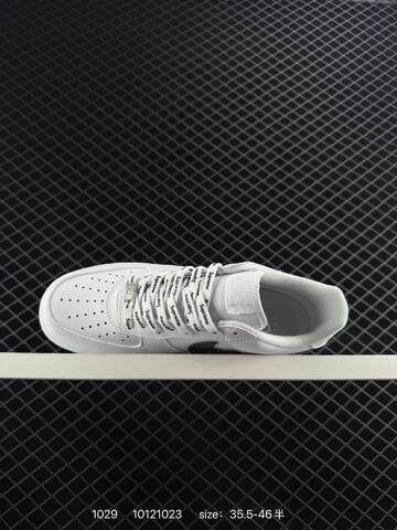 Nike Air Force 1 Low Supreme White Black 35 5-46 Lifestyle - Unisex (BS-74498)