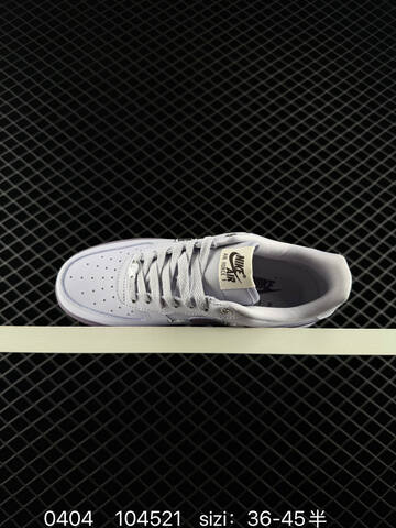 Nike Air Force 1 White Light Purple Silver EU 36-45 Lifestyle - Unisex (BS-72284)