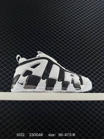Nike Air More Uptempo 96 White Black EU 36-47 5 Basketball - Unisex (BS-74648)