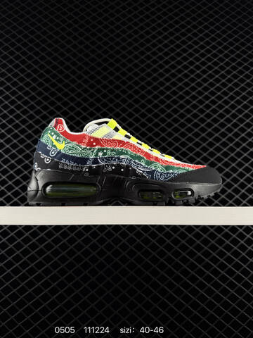 Nike Air Max 95 OG White Green Red Cream Multicolor EU 40-46 Lifestyle - Men's (BS-71678)