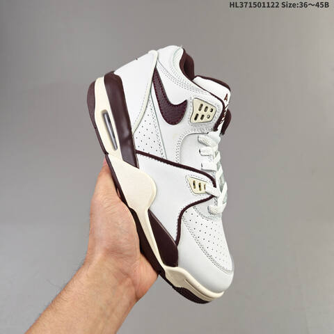 Nike Air Flight 89 White Purple EU 36-45 Basketball - Unisex (BS-63288)