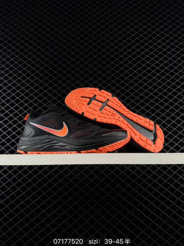 Nike Air Zoom Winflo 9X Black Grey Orange EU 39-45 Running - Unisex (BS-70194)