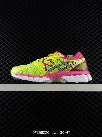 ASICS Gel Nimbus 16 Neon Yellow Hot Pink Silver EU 36-47 Running Shoe Running Sneakers - Unisex BS-81676