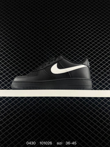Nike Air Force 1 07 Black White EU 36-45 Lifestyle - Unisex (BS-71756)