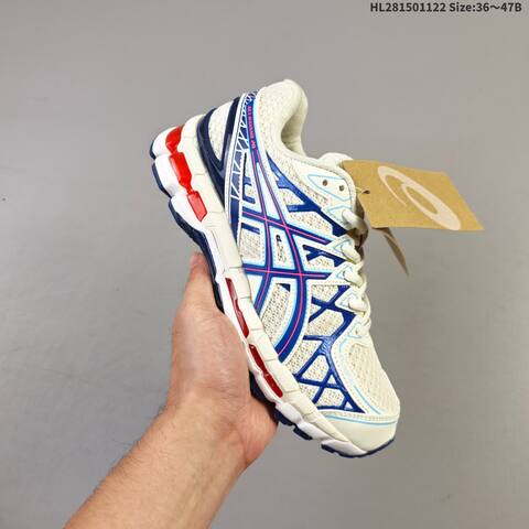 ASICS Gel Kayano 20 Cream Navy Pink Red EU 36 47 Running Shoe EU 36-47 Running Sneakers - Unisex (BS-69243)