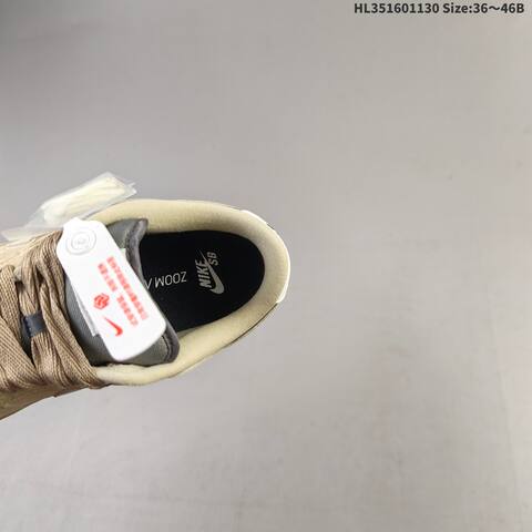 Nike SB Dunk Low Zoom Air Beige Grey Cream Orange EU 36-46 Skate Shoe - Unisex BS-62930