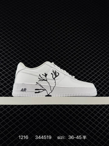 Nike Air Force 1 Low Black White EU 36-45 5 Lifestyle - Unisex (BS-73660)