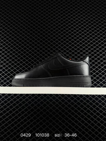 Nike Air Force 1 07 Low Black 36-46 Casual - Unisex (BS-71773)