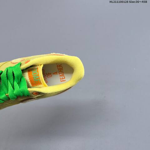 Nike Air Force 1 Low Light Yellow Bright Green Orange Pale Yellow EU 36-45 Sneaker - Unisex BS-61705