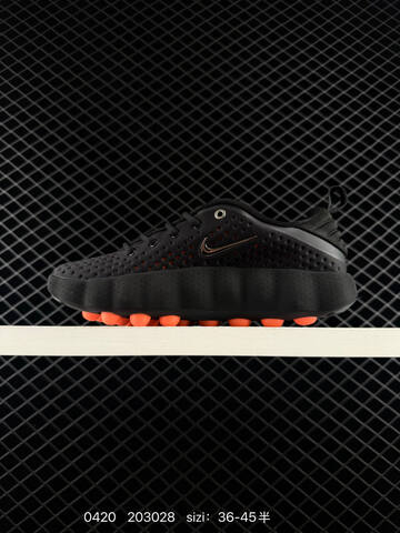 Nike Mind 002 Black Orange Grey Orange EU 36-45 Half Sizes Available Lifestyle - Unisex BS-71982