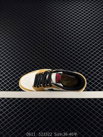 Jordan Air Jordan 1 Low White Wheat Black Sail EU 36-46 Sneaker - Unisex BS-81225