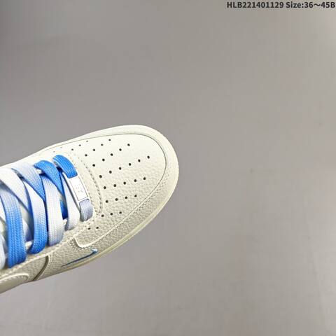 Nike Air Force 1 07 Low Off White Blue EU 36-45 Sneaker - Unisex (BS-67622)