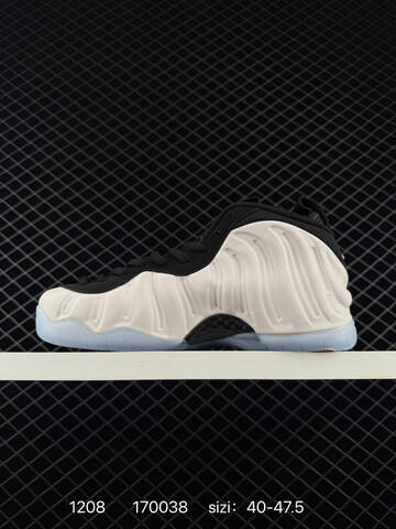 Nike Air Foamposite One Black White EU 40-47 5 Basketball - Men's (BS-73793)