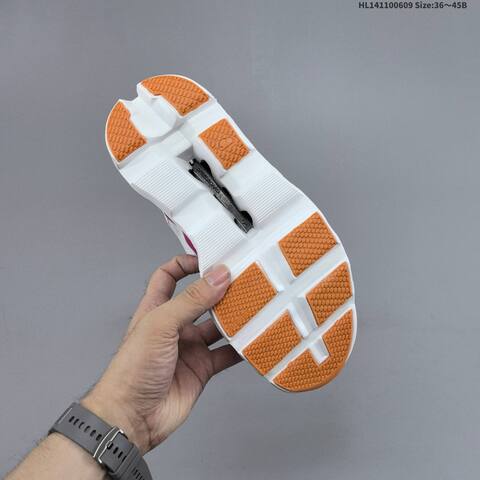 On Cloudmonster Void White Magenta Orange Black EU 36-45 Running Shoe Running Sneakers - Unisex (BS-69492)