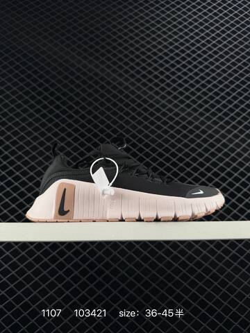 Nike Free Metcon 6 White Black EU 36-45 Training - Unisex (BS-74320)