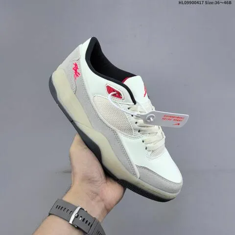 Jordan Flight Court FZ9854-108 White Grey Red Black EU 36-46 Basketball - Unisex BS-66148