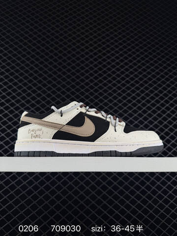 Nike SB Dunk Low Black White Pink EU 36-45 5 Skate - Unisex (BS-72807)