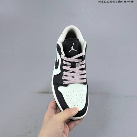 Jordan Air Jordan 1 Low White Black EU 36-45 Basketball - Unisex (BS-66061)