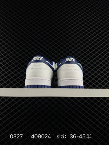 Nike SB Dunk Low White Navy Blue EU 36-45 Skate - Unisex BS-72426