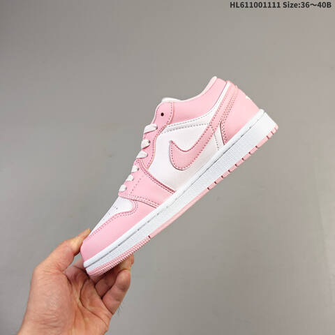 Jordan Air Jordan 1 Low Pink White EU 36-40 Basketball - Unisex (BS-63854)