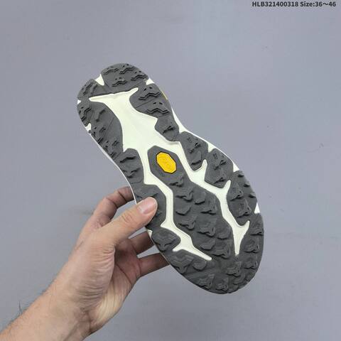 HOKA Speedgoat 6 Grey White Black EU 36-46 Trail Shoe Trail Running Sneakers - Unisex (BS-69379)