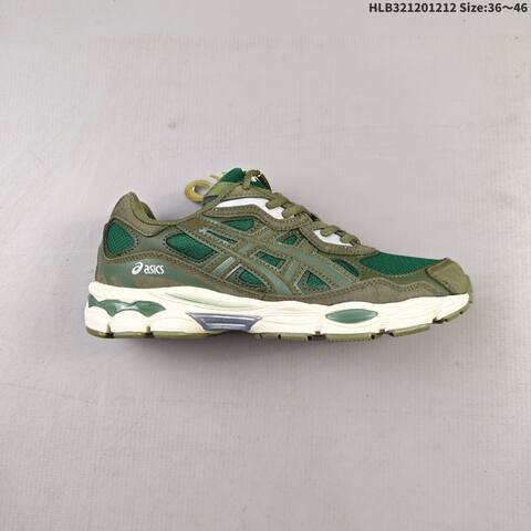 ASICS GEL-NYC Olive Green Cream EU 36-46 Sneaker Casual Sneakers - Unisex (BS-69164)