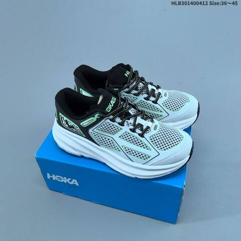 HOKA ONE ONE Clifton One9 Black Dark Grey EU 36-45 Running Shoe Running Sneakers - Unisex (BS-69353)