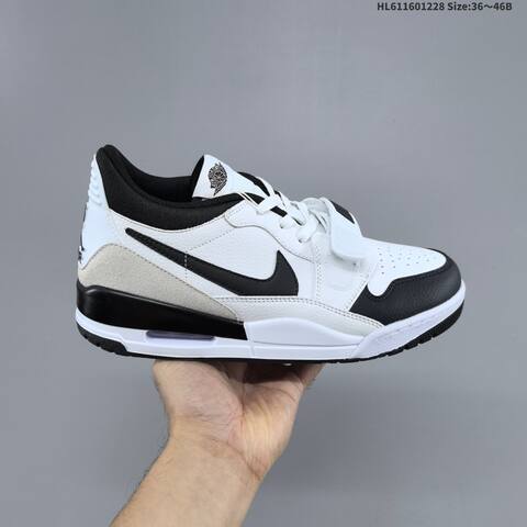 Jordan Legacy 312 Low White Black EU 36-46 Casual - Unisex (BS-67212)