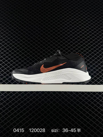 Nike REACTX PEGASUS TRAIL 6 Black Orange White EU 36-45 - Unisex (BS-72073)