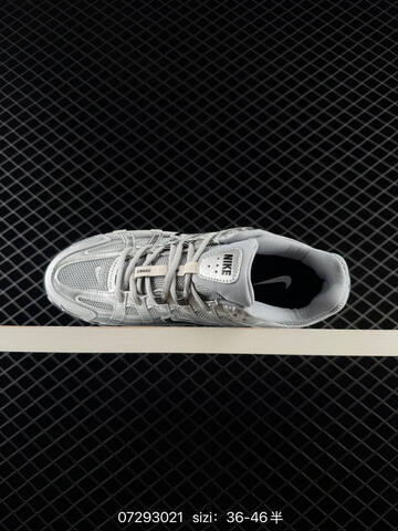 Nike P-6000 Metallic Silver Black White Grey EU 36-46 Lifestyle - Unisex BS-70041