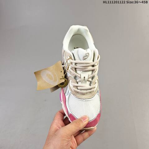 ASICS GEL-NYC White Silver Beige Pink EU 36-45 Running Shoe Running Sneakers - Unisex (BS-69245)