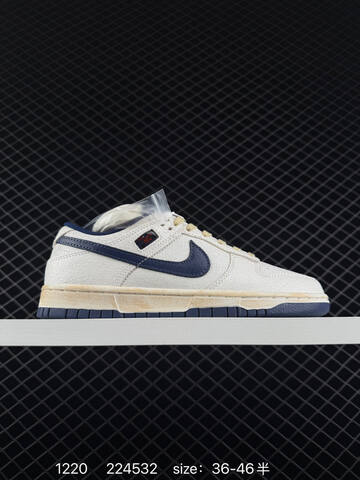 Nike SB Dunk Low Sail Navy EU 36-46 5 Skate - Unisex (BS-73584)