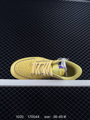 Jordan Air Jordan 1 Low Yellow Purple EU 36-45 Sneaker - Unisex BS-80472
