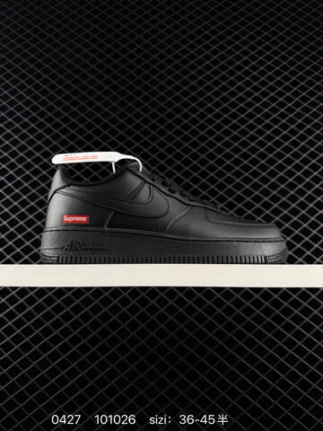 Nike Air Force 1 07 White Black 36-45 Casual - Unisex (BS-71825)