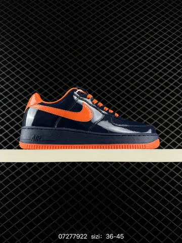 Nike Air Force 1 Black White Navy Orange Beige Gray EU 36-45 Casual - Unisex BS-70062