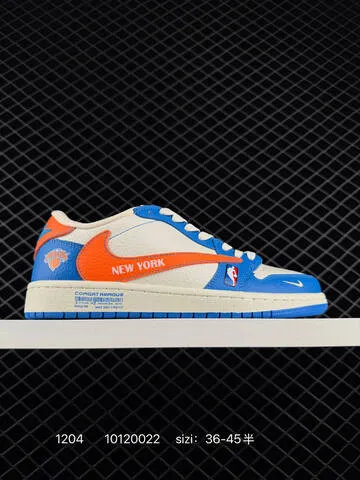 Nike Dunk Low Retro DIY White Blue Orange Purple Yellow Red Multicolor EU 36-45 5 Casual - Unisex BS-73851