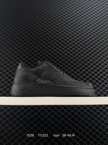 Nike Air Force 1 07 Black White EU 36-45 Lifestyle - Unisex (BS-74505)