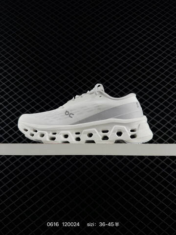 On Running Cloudmonster 2 White Light Gray Pale Yellow EU 36-45 Running Shoe Running Sneakers - Unisex (BS-85159)