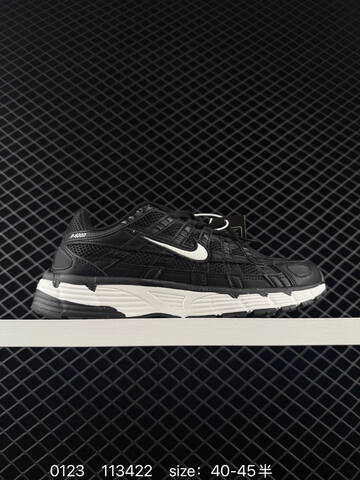 Nike P-6000 Silver Black White EU 36-45 Running - Unisex (BS-73001)