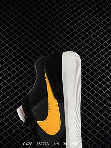 Nike SB Force 58 Black Gray Yellow EU 36-45 Skate - Unisex (BS-71811)