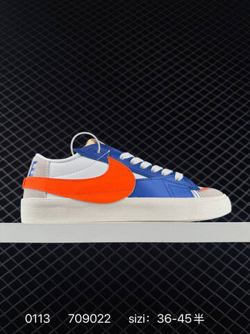 Nike Blazer 77 Low Jumbo White Orange EU 36-45 Lifestyle - Unisex (BS-73162)