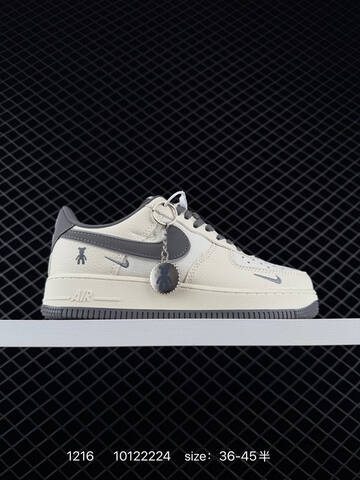 Nike Air Force 1 07 White Black Cream EU 36-45 Lifestyle - Unisex (BS-73674)