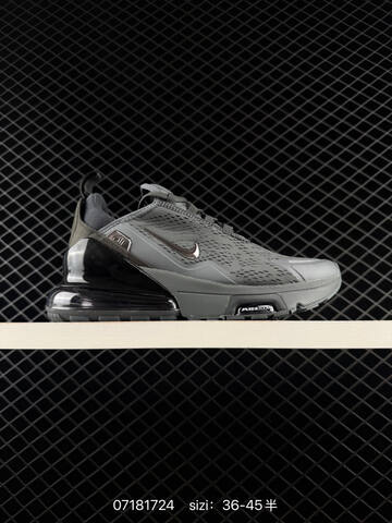 Nike Air Max 270 Grey Black White Pink Red EU 36-45 Running - Unisex (BS-70185)