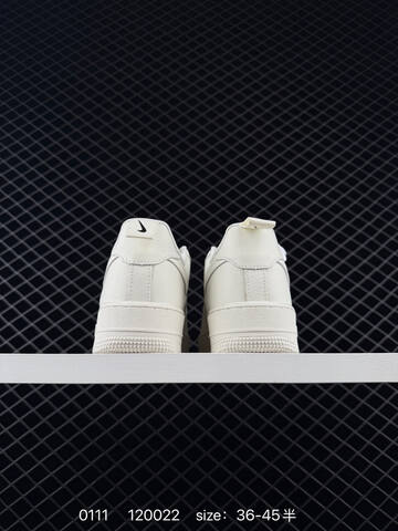 Nike Air Force 1 07 LV8 Sail Off-White With Black EU 36-45 5 Lifestyle - Unisex (BS-73193)