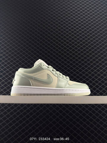Jordan Air Jordan 1 Low SE Seafoam Light Green Cream White EU 36-45 Sneaker - Unisex (BS-81081)