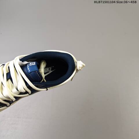 Givenchy Nike Air Jordan 1 x Travis Scott AIR JORDAN DIY Navy Blue And White BS-63918
