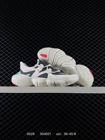 Nike Free RN 5 0 White Dark Grey Teal Pink Neon Yellow EU 36-45 Running - Unisex (BS-71113)