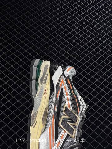 New Balance 1906R Silver Grey Black Orange Cream EU 36-45 Sneaker - Unisex (BS-82583)