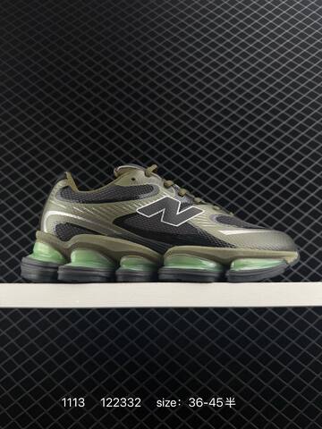 New Balance 2000 Olive Green Black Light Green EU 36-45 Sneaker Unisex BS-82593