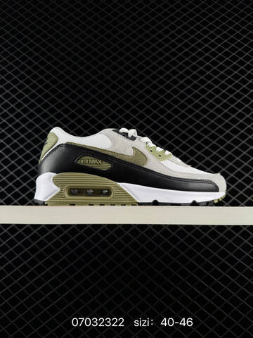 Nike Air Max 90 White Black Olive Gray Gold Rose 40-46 Lifestyle - Men's (BS-70433)